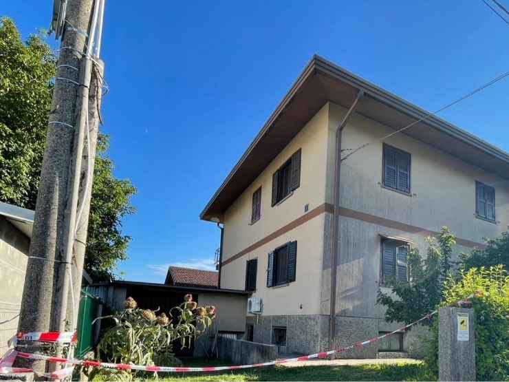 La villetta di Gemona dove Alessandro Venier è stato ucciso e fatto a pezzi dalla madre e dalla compagna