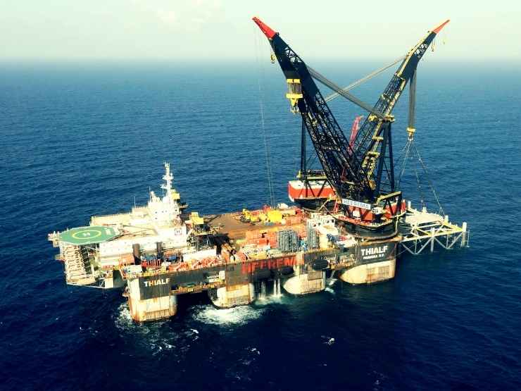 L'impianto israeliano Leviathan