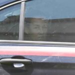 Maylin Castro Monsalvo nell'auto dei carabinieri