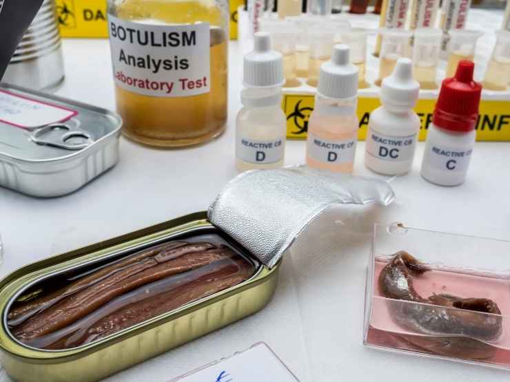Test su acciughe per verificare la presenza di botulino