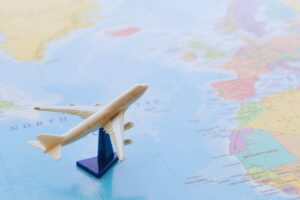 aereo e mappa