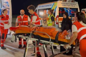 ambulanza e lettiga