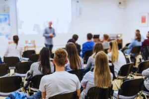 universitari a lezione