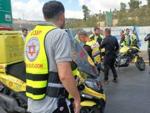 Soccorsi sul posto a Gerusalemme