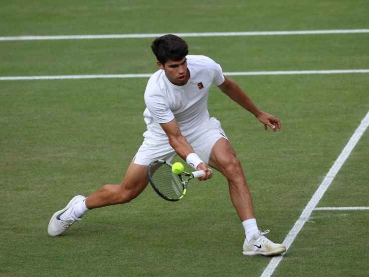 Carlos Alcaraz a Wimbledon