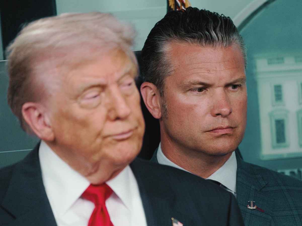 Donald Trump e Pete Hegseth