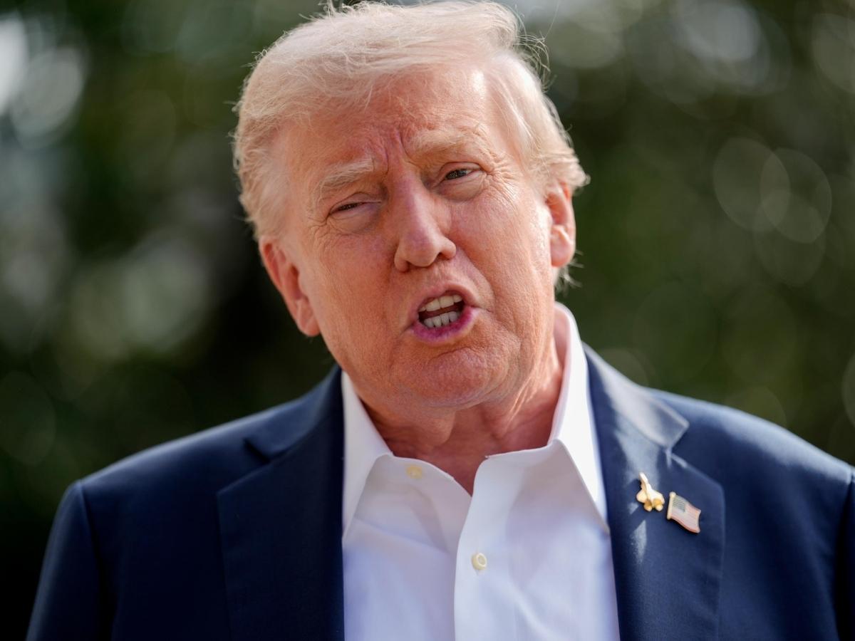 Il presidente Usa Donald Trump