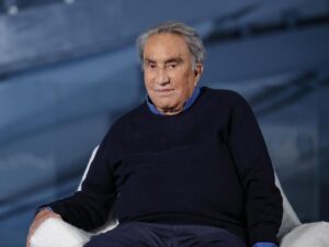 Emilio Fede in un'intervista televisiva