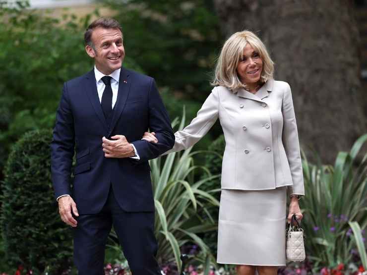 Emmanuel e Brigitte Macron