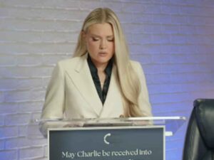 Erika Kirk, la vedova di Charlie