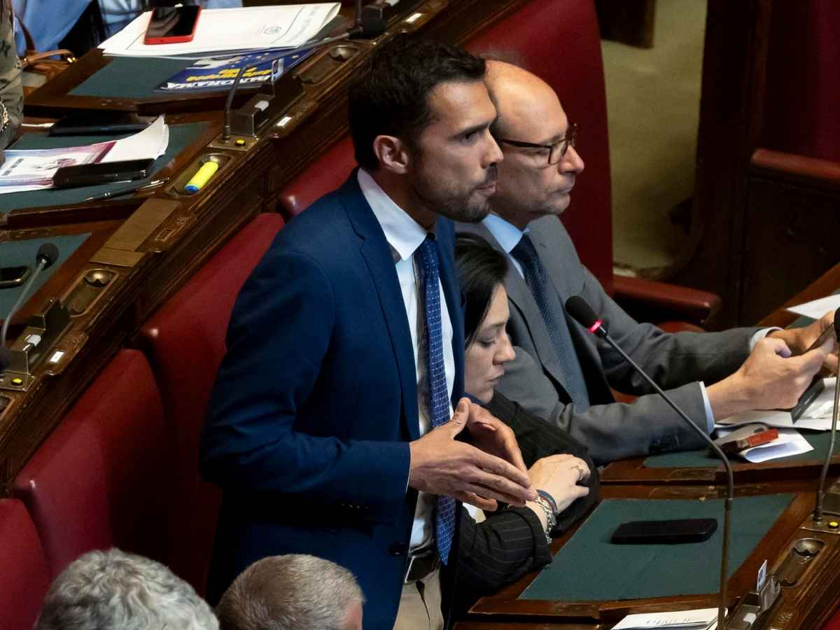 Francesco Michelotti di FdI in Aula 