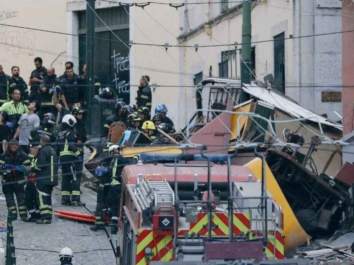 Tragedia della funicolare a Lisbona