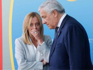 Giorgia Meloni e Antonio Tajani