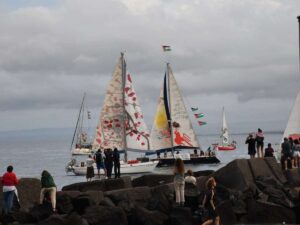La Global Sumud Flotilla in viaggio verso Gaza