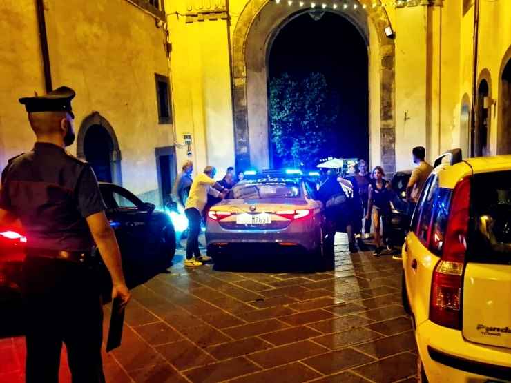 Il blitz contro i due turchi a Viterbo in Italia