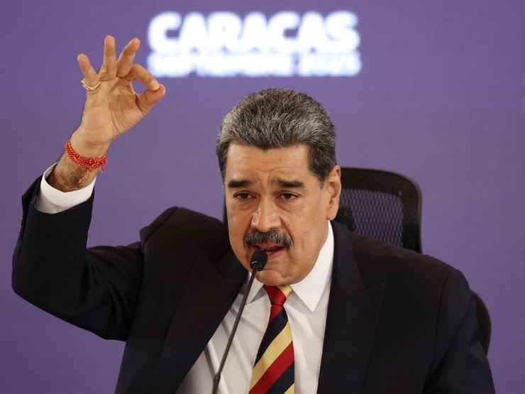 Il presidente del Venezuela Nicolas Maduro
