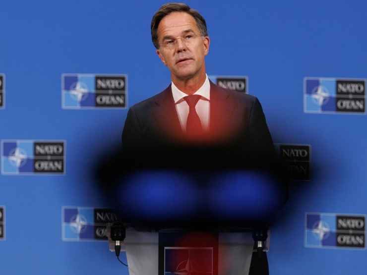 Il segretario generale della Nato Mark Rutte
