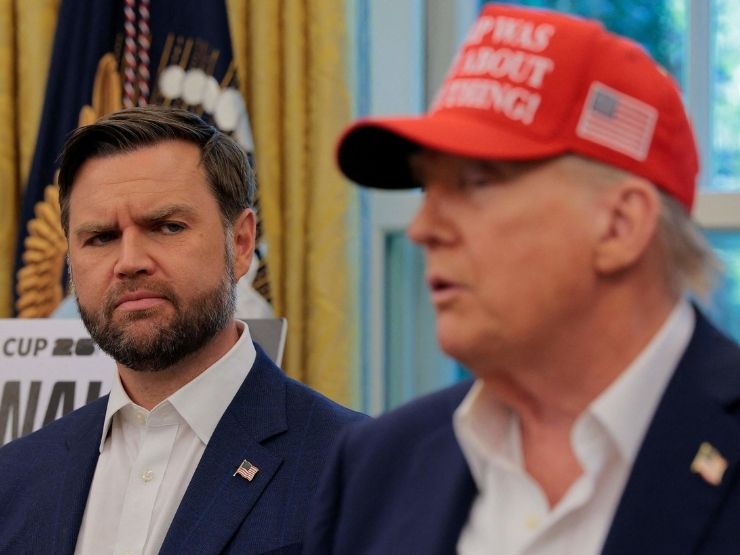 J.D. Vance, Donald Trump a un evento pubblico