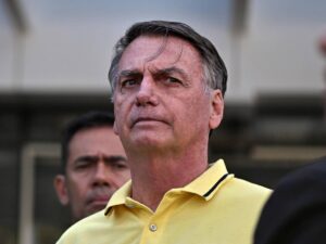L'ex presidente del Brasile Jair Bolsonaro
