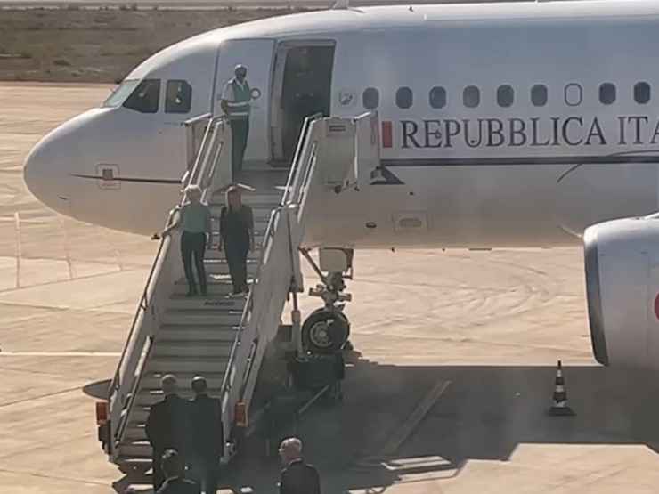 L'Airbus della premier Giorgia Meloni