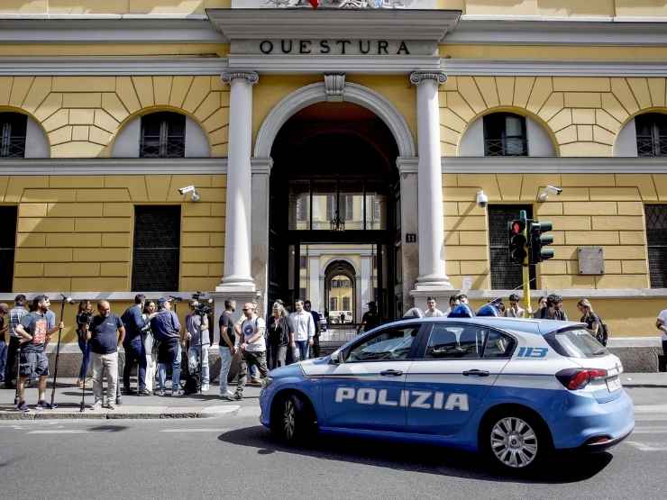 La Questura di Milano, dov'è in corso l'incidente probatorio su Garlasco
