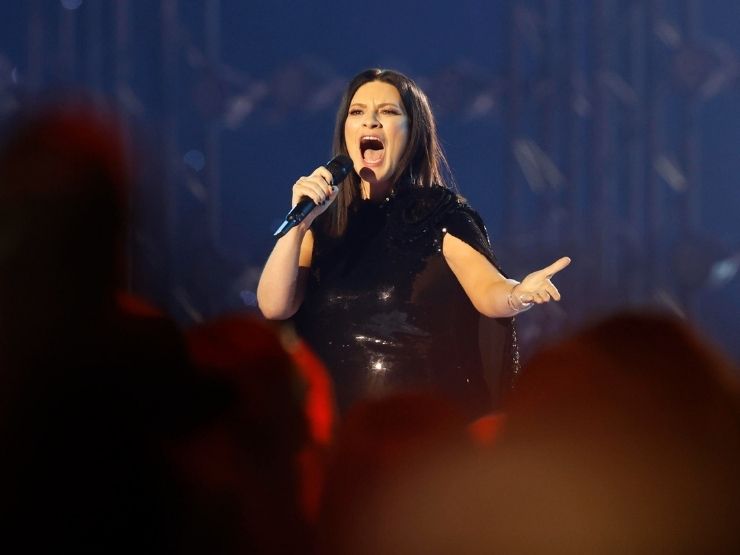 Laura Pausini a un concerto