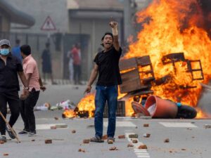Le proteste dei giovani della Generazione Z in Nepal