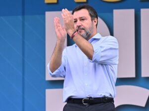 Matteo Salvini a Pontida 2024