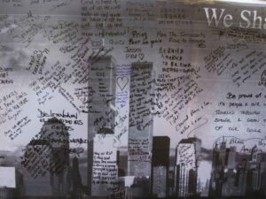 Un ricordo degli attentati dell'11 settembre 2001 agli Usa