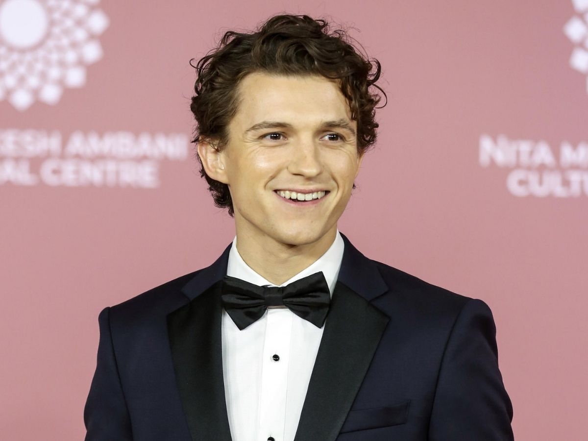 Tom Holland a un photocall