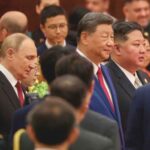 Vladimir Putin, Xi Jinping e Kim Jong Un
