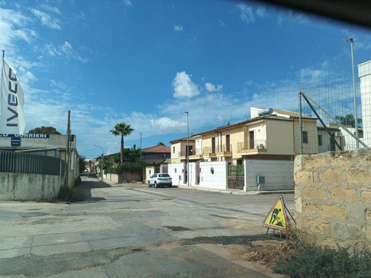 Zona dov'è stato sequestrato di 17enne di Vittoria