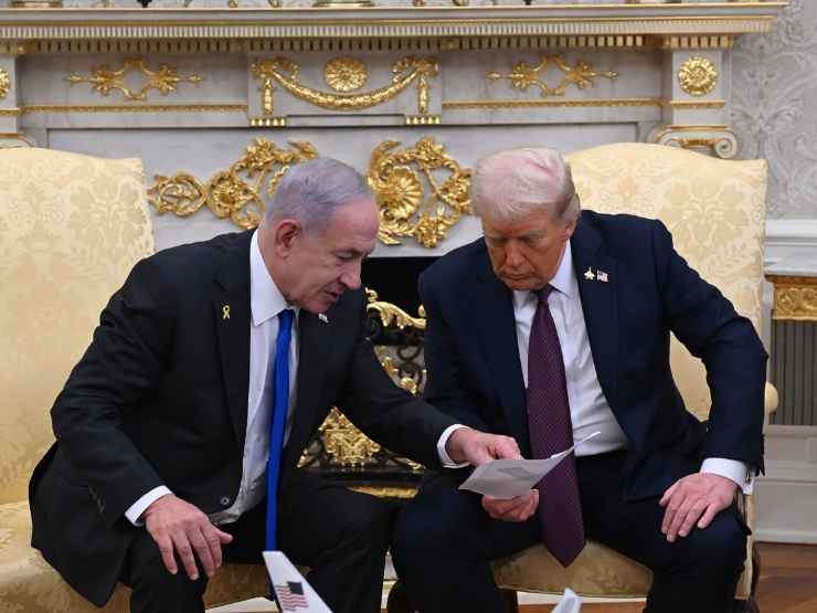 Benjamin Netnyahu e Donald Trump