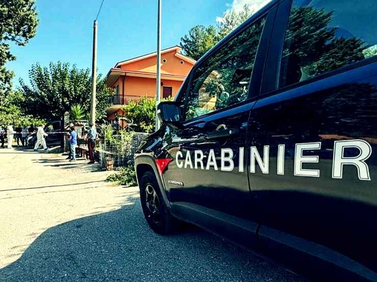 La scena del crimine di Paupisi