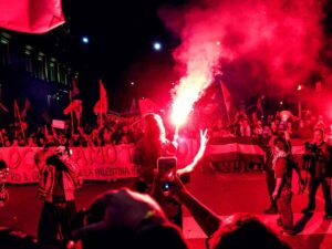 Manifestazione pro Flotilla in Italia