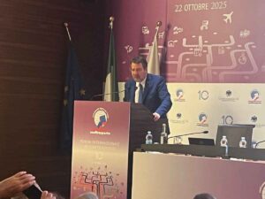 Matteo Salvini al X Forum Conftrasporto