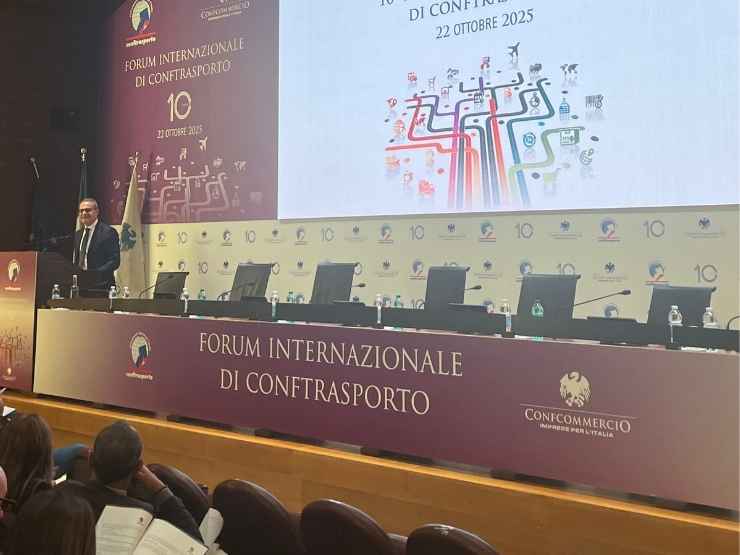 Pasquale Russo al X Forum Conftrasporto