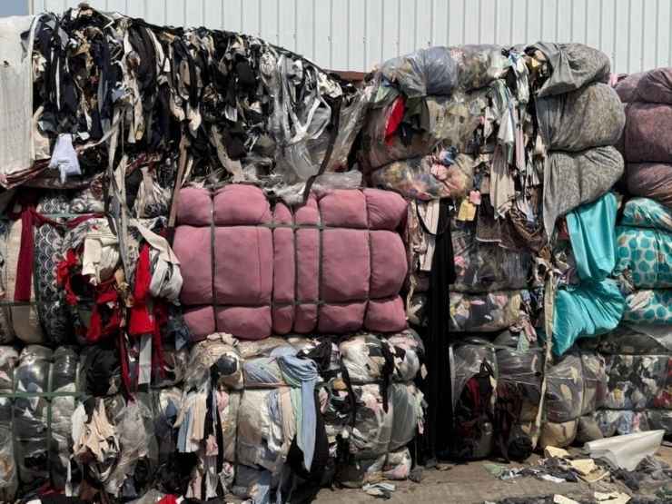 Rifiuti sequestrati nell'ambito dell'operazione Noxia II dell'Olaf