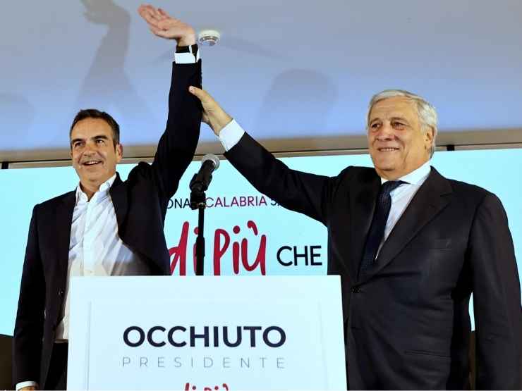 Roberto Occhiuto e Antonio Tajani