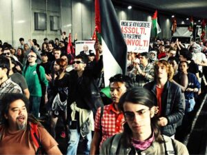 Sciopero pro Palestina in Italia