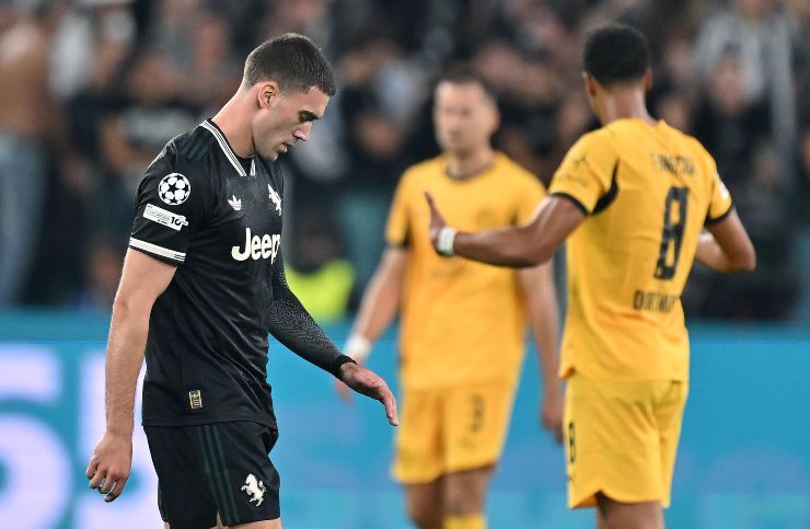 Juventus' Dusan Vlahovic