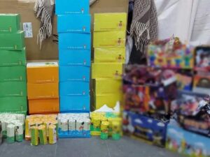 Giocattoli falsi sequestrati