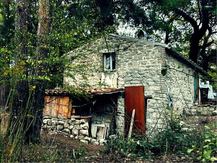 La casa della famiglia nel bosco a Palmoli