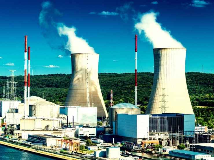 Una centrale nucleare