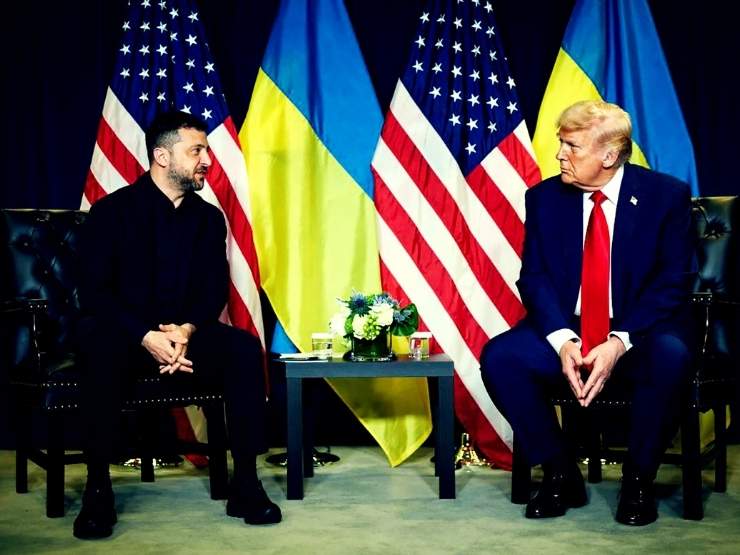 Zelensky e Trump