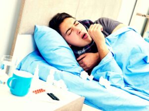 A letto con influenza K