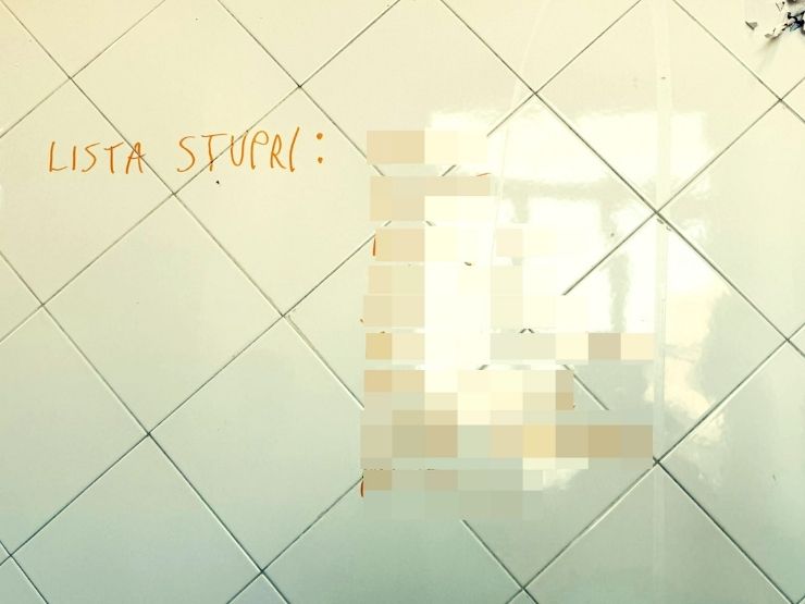 La lista stupri al liceo Giulio Cesare di Roma