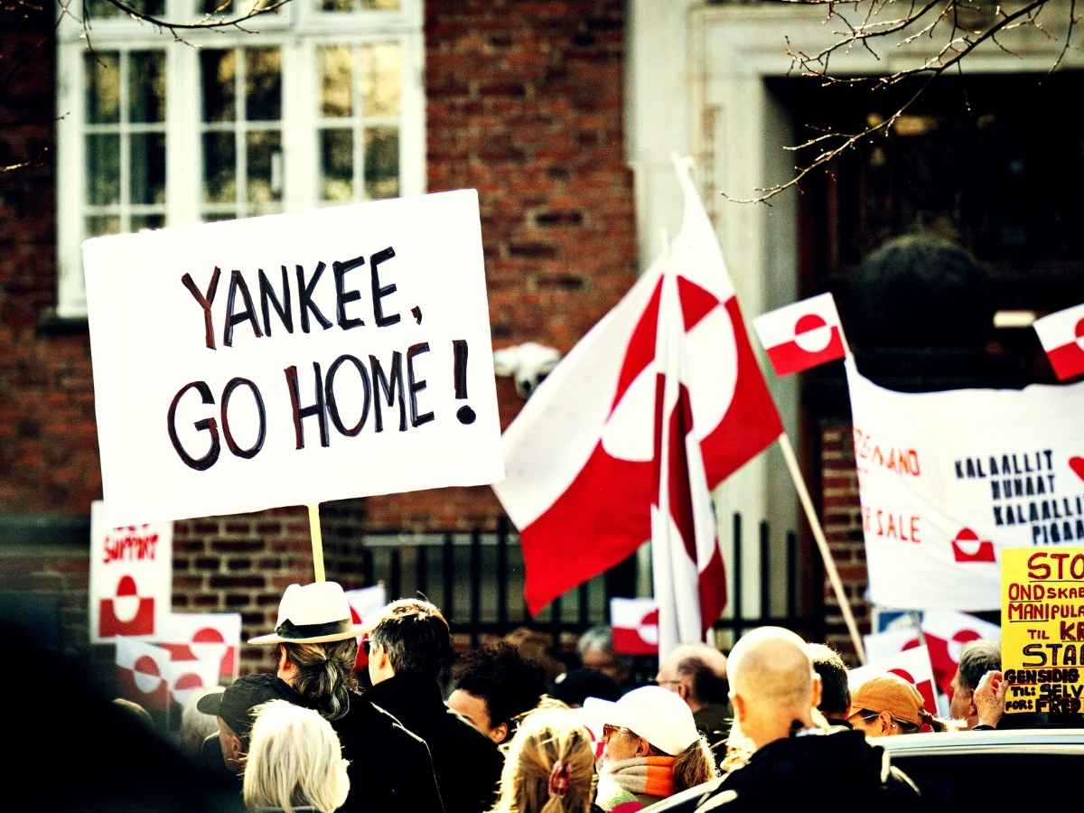 Protesta in Groenlandia