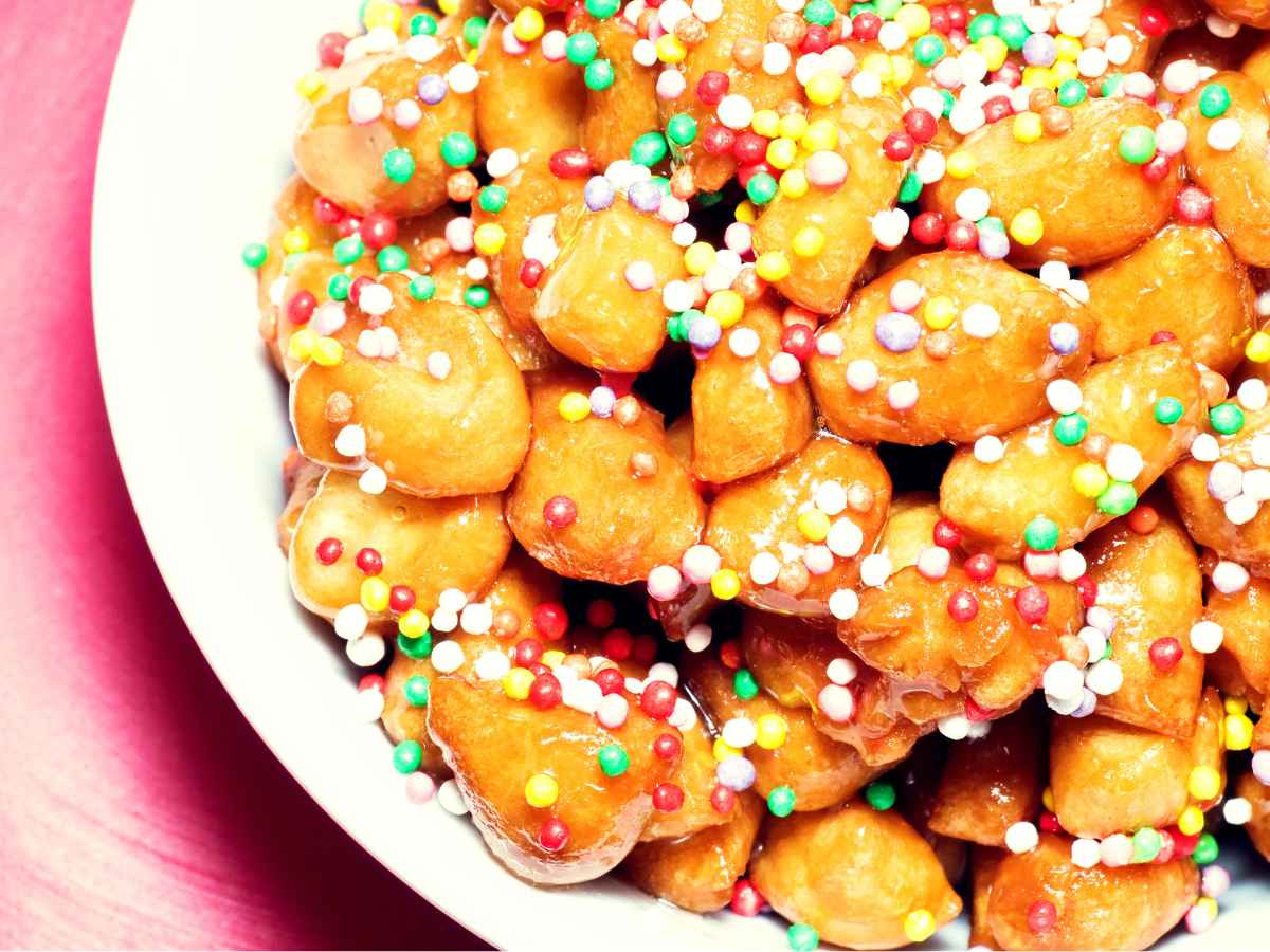 Struffoli, cibo di Natale anticancro