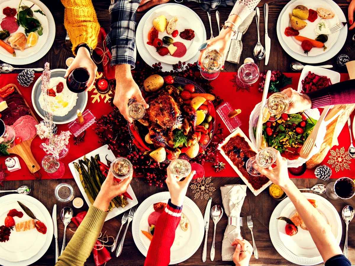 Tavola in Italia Capodanno 2026